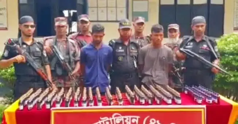 বিজিবির অভিযানে জব্দকৃত পণ্য ও গ্রেপ্তারকৃতরা